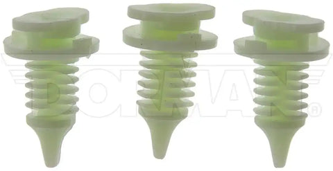 Dorman 963-020 Interior Panel Retainer AutoGrade ™ OE Replacement For GM/ Chrysler Models 11/16 Inch Length White Nylon/ Plastic Pack Of 3