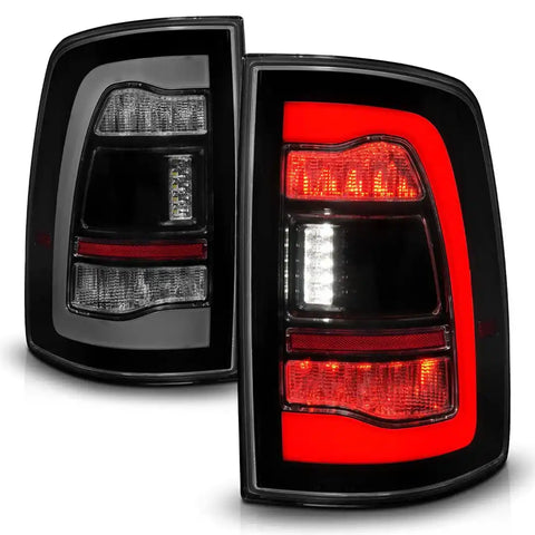 ANZO USA 311470 Tail Light Assembly LED Smoke Lens Black Housing Red Brake Light/