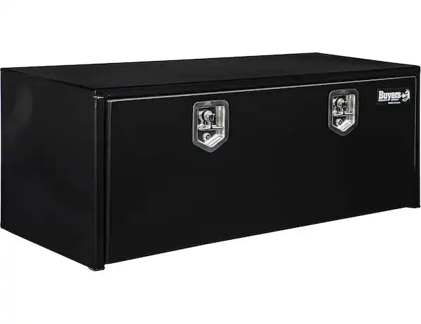 Buyers Products 1702310 Tool Box Underbody 1 Recessed Drop Door Smooth Gloss Bla
