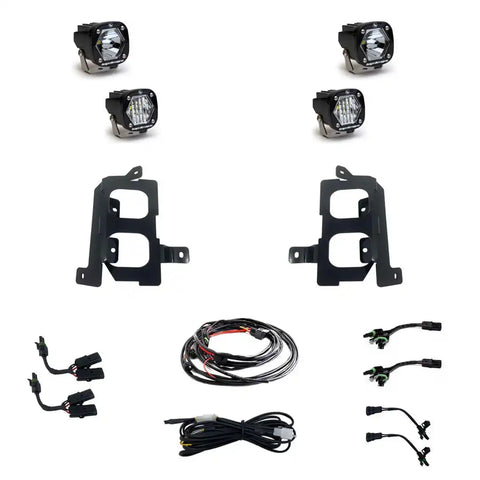 Baja Design 448085 Driving/ Fog Light S1 LED Bulb 2.1 Inch Square 20 Watt Bulbs A