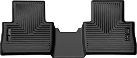 Husky Liner 53051 Floor Liner X-act Contour Molded Fit Raised Ridge Black TPE (