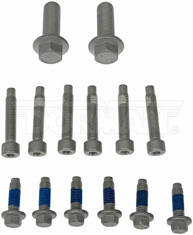 Dorman 966-005 Wheel Hub Bolt OE Solutions ™ OE Replacement Medium Thread Type With 6 Hub Bolts/ 6 Rotor Bolts/ 2 Caliper Bracket Bolts Boxed