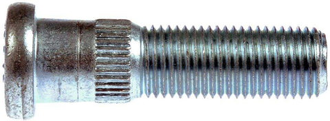 Dorman 610-332.1 Wheel Stud AutoGrade ™ OE Replacement 0.630 Inch Knurl Diameter 0.689 Inch Shoulder Length Bagged M14-1.50 Thread Size Right Hand Thread Serrated Without Clip Head Single