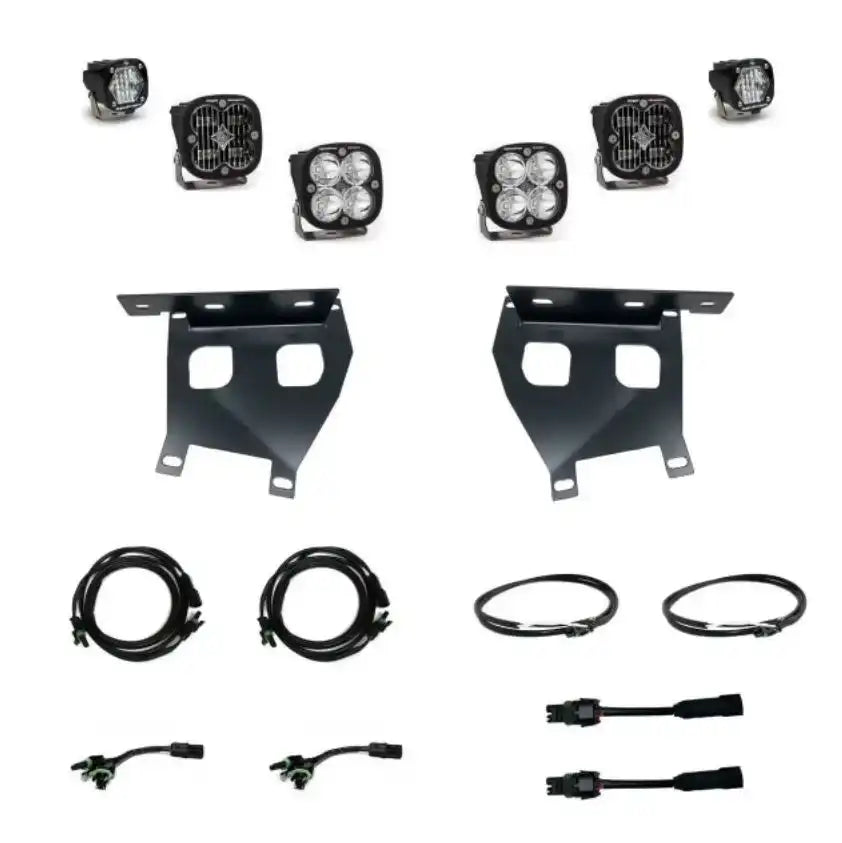 Baja Design 448055 Driving/ Fog Light LED Bulb Driving Combo/ Wide Cornering/ Spot 