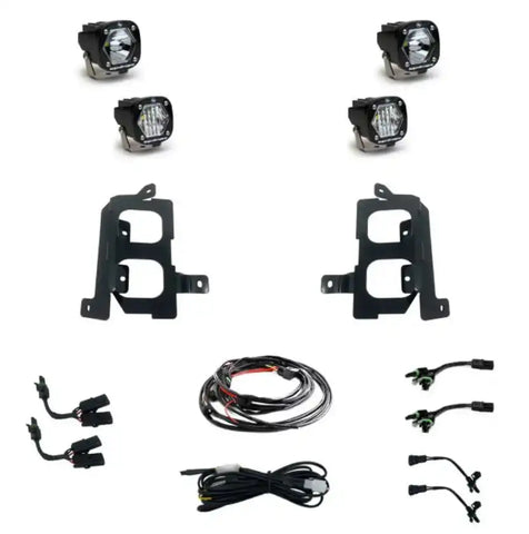 Baja Design 447849 Driving/ Fog Light S1 LED Bulb 2.1 Inch Square 20 Watt Bulbs A