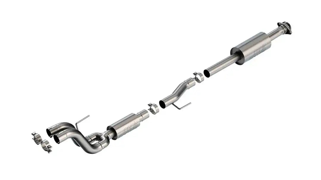 Borla 60731 Exhaust System Kit S-Type Cat Back System T-304 Stainless Steel With M