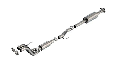 Borla 60731 Exhaust System Kit S-Type Cat Back System T-304 Stainless Steel With M