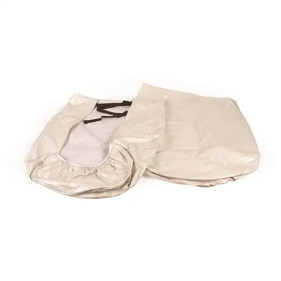 Camco 45332 Tire Cover Single Tire Cover For 27-29 Inch Tires Slip On Colonial White