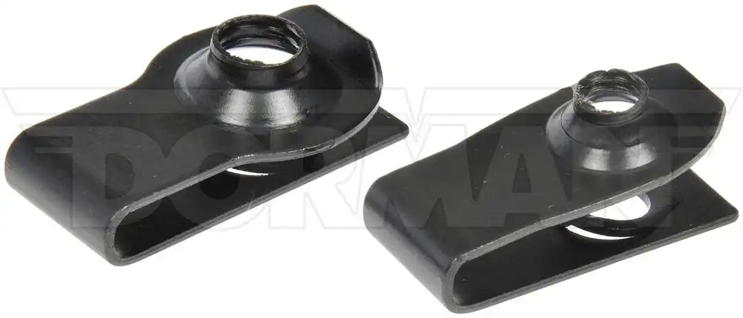 Dorman 961-315D Clip Nut OE Solutions ™ U Type M6-1.0 And M8-1.25 Right Hand Thread 1.35 Inch Length Black Steel Pack Of 4