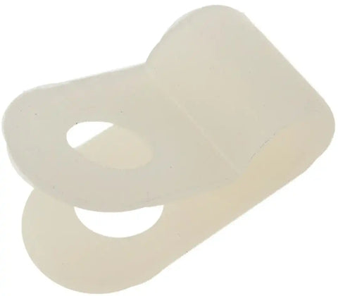 Dorman 85608 Cable Clamp Conduct-Tite ® Nylon White With Six 1/8 Inch Clamps/ Two 3/16 Inch Clamps/ Four 1/4 Inch Clamps