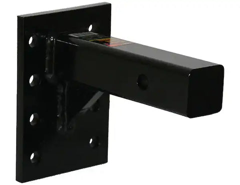 Buyers Products PM87 Pintle Hook Mounting Plate 2 Inch Hitch Receiver Mount 14000 P
