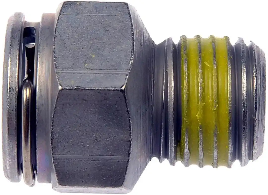 Dorman 800-604 Auto Trans Fluid Cooler Fitting OE Solutions ™ OE Replacement 1/4-18 Thread Size x 1 Inch Length Single