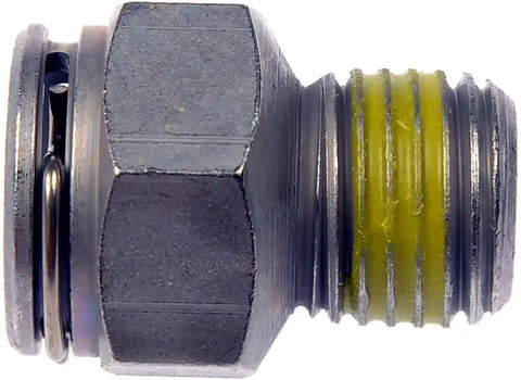 Dorman 800-604 Auto Trans Fluid Cooler Fitting OE Solutions ™ OE Replacement 1/4-18 Thread Size x 1 Inch Length Single