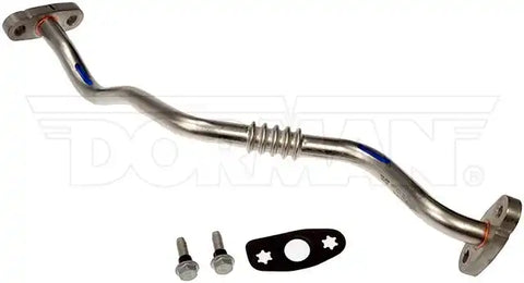 Dorman 667-524 Turbocharger Oil Return Kit OE Solutions ™ OE Replacement Aluminum With Turbocharger Oil Return Tube/ Gasket/ Two Screws