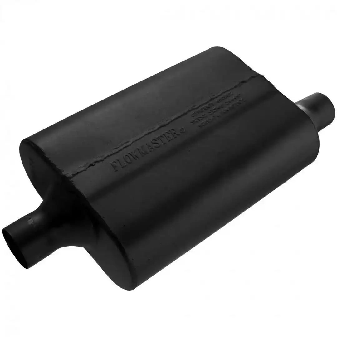 Flowmaster 942042 Exhaust Muffler 40 Series  Delta Flow  9-3/4 Inch Width X 4 Inc