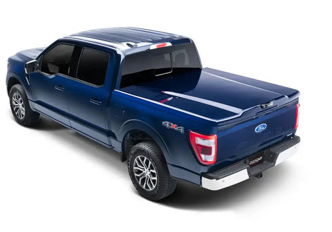 UnderCover UC2208L-EA Tonneau Cover Elite LX Hard Tilt-Up Hot Pepper Red - Vehicle