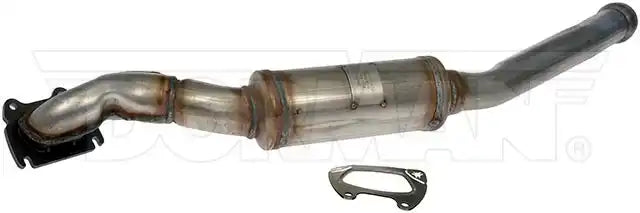 Dorman 679-554 Catalytic Converter OE Solutions ™ OE Replacement Stainless Steel 35 Inch Overall Length CARB Compliant: No With Integrated Exhaust Manifold