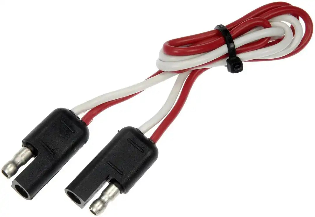 Dorman 86006 Trailer Wiring Connector Adapter Conduct-Tite ® Vehicle Ends 2 Flat