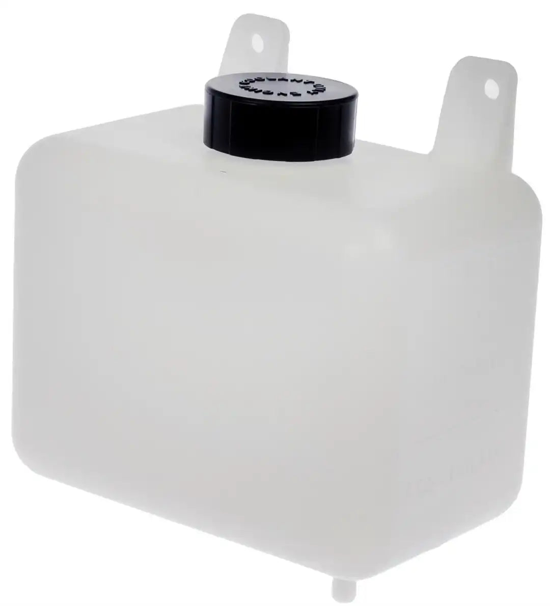 Dorman 603-001 Radiator Overflow Tank OE Solutions ™ 166 Millimeter Height x 126 Millimeter Length Natural Plastic With Twist Cap 3 Bolt Hole Mounting