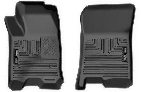 Husky Liner 13221 Floor Liner WeatherBeater Molded Fit Raised Ridge Black TPO (