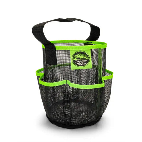 Camco 51997 Toiletries Bag Life Is Better At The Campsite  Collapsible Shower Cadd