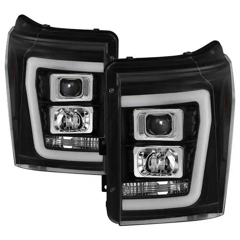 Spyder Automotive 5084460 Headlight Assembly Version 2 Halogen Bulb Projector Beam