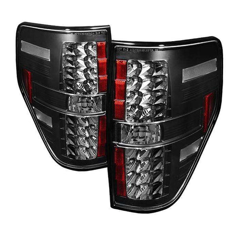 Spyder Automotive 5008374 Tail Light Assembly LED Clear Lens Black Housing Uses O