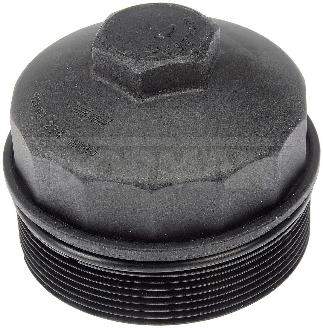 Dorman 921-113 Oil Filter Cover OE Solutions ™ OE Replacement Black Plastic Single