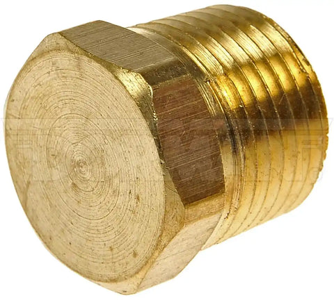 Dorman 785-424D Pipe Plug Fitting OE Solutions ™ Hex Head 3/8 Inch MNPT Thread Size 16 Threads Per Inch