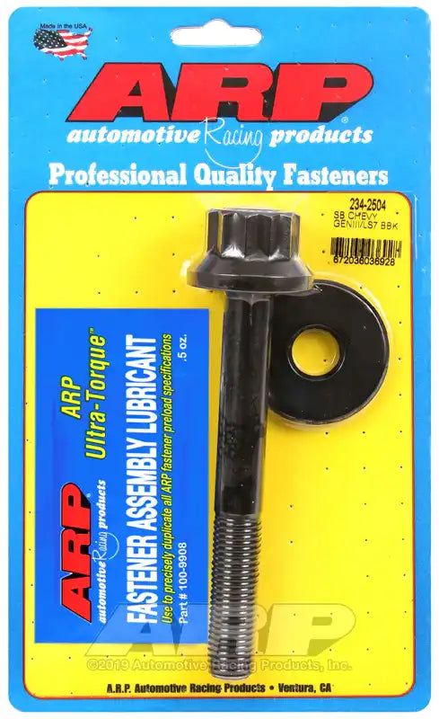ARP Auto Racing 234-2504 Harmonic Balancer Bolt For Use With Gen III/LS7 Chevy Small