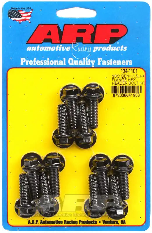 ARP Auto Racing 134-1101 Exhaust Header Bolt For Use With Chevy LS V8 Engines M8 Th