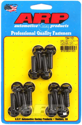 ARP Auto Racing 134-1101 Exhaust Header Bolt For Use With Chevy LS V8 Engines M8 Th