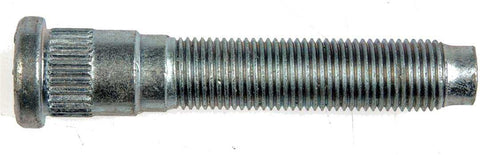 Dorman 610-303 Wheel Stud AutoGrade ™ OE Replacement 0.677 Inch Knurl Diameter 0.938 Inch Shoulder Length 3.280 Inch Length 9/16-18 Thread Size Boxed Right Hand Thread Serrated Set of 10