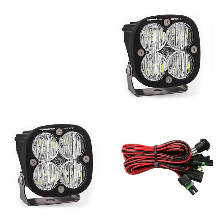 Baja Design 557805 Driving/ Fog Light Squadron Sport LED Bulb 4 LED Bulbs 3 Inch 