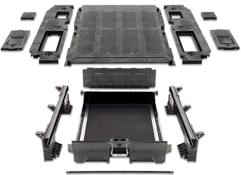 Decked YT5 Bed Drawer 1000 Pound Load Capacity Full Bed Deck Unit/ 400 Pound Load Ca