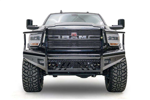 Fab Fours DR19-S4460-1 Bumper Black Steel One Piece Design Direct Fit Mounting Ha