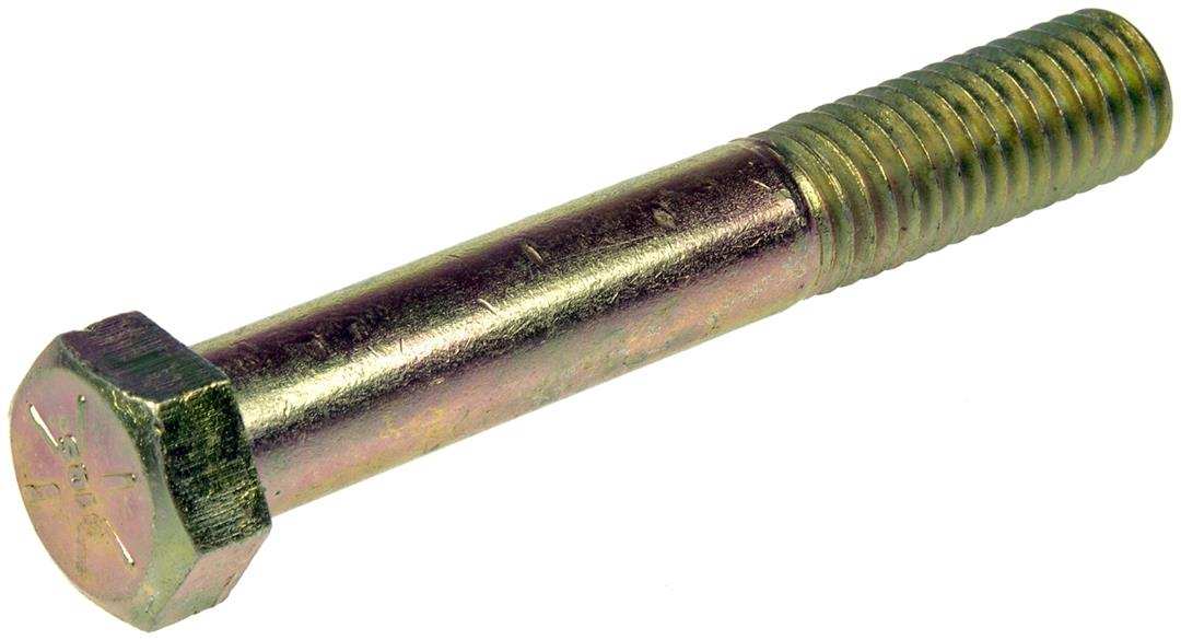 Dorman 981-435D Bolt AutoGrade ™ M8-1.25 Thread Size 35 Millimeter Length Hex Head Zinc Plated Steel Pack Of 4 Clamshell Package