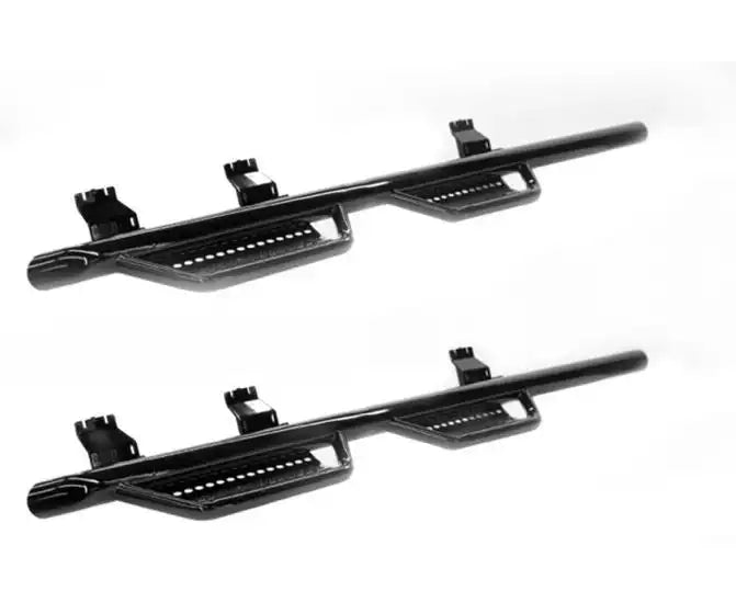 Ranch Hand RSF171C1B41 Nerf Bar With 4 Drop Down Steps 3 Inch Round Bent Powder Co
