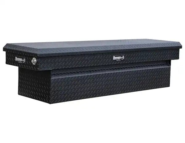 Buyers Products 1739415 Tool Box Crossover Single Lid Powder Coated Diamond Tread