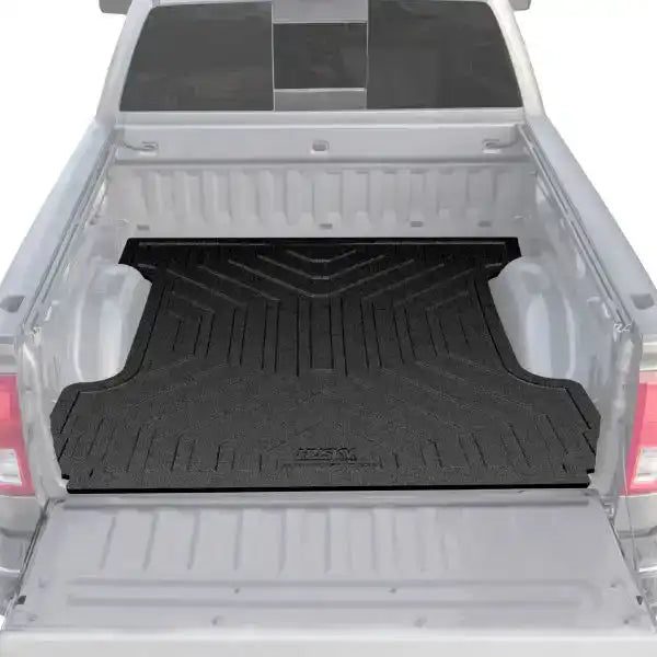 Husky Liner 16003 Bed Mat Direct-Fit Without Raised Edges Black Rubber Tailgate 