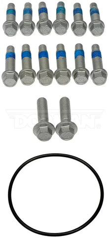 Dorman 966-003 Wheel Hub Bolt OE Solutions ™ OE Replacement Carbon Steel Coarse Thread Type With 6 Hub Bolts/ 6 Rotor Bolts/ 2 Bracket Bolts/ 1 O-Ring Boxed