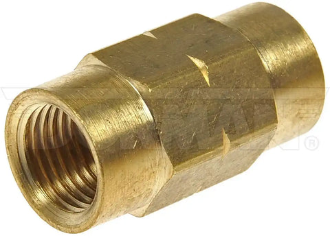 Dorman 785-438D Brake Line Fitting OE Solutions ™ M10-1.0 Thread Size 1/2 Inch Diameter Brass Single