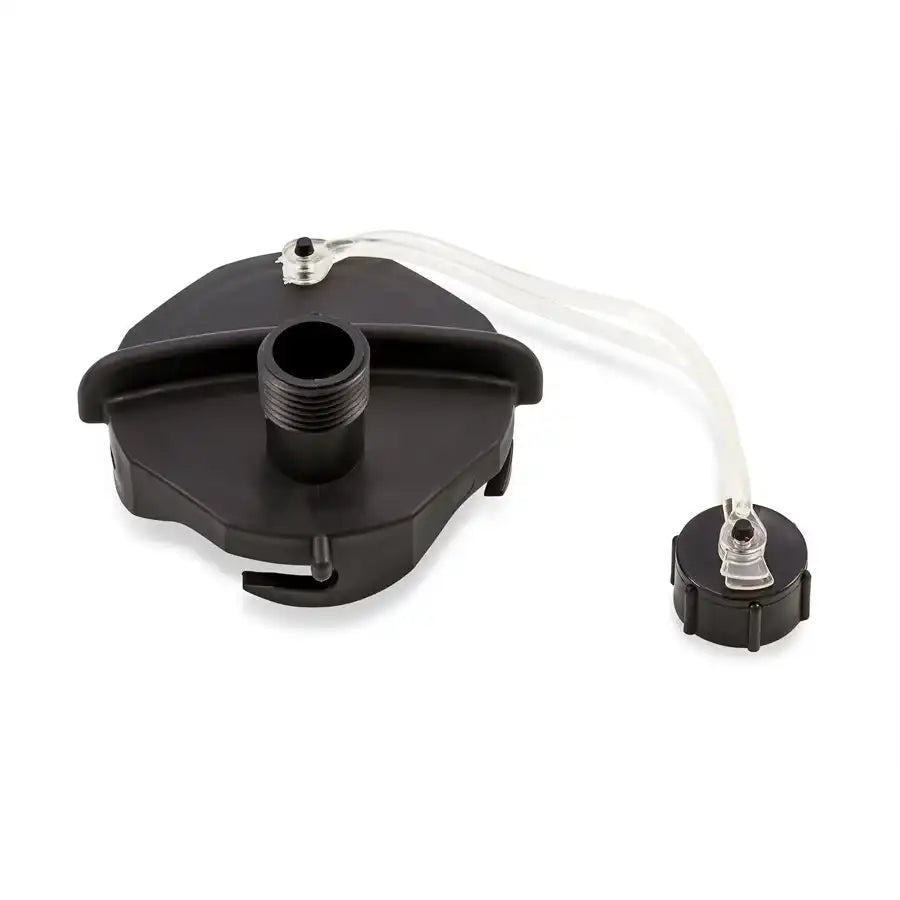 Camco 39463 Sewer Cap Bayonet/Connector With Hose Connection Packaged