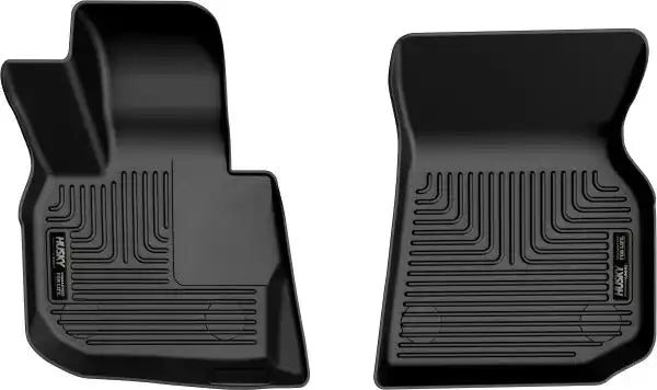 Husky Liner 50941 Floor Liner X-act Contour Molded Fit Raised Ridge Black TPE (