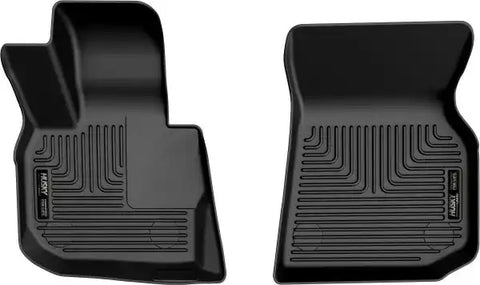 Husky Liner 50941 Floor Liner X-act Contour Molded Fit Raised Ridge Black TPE (