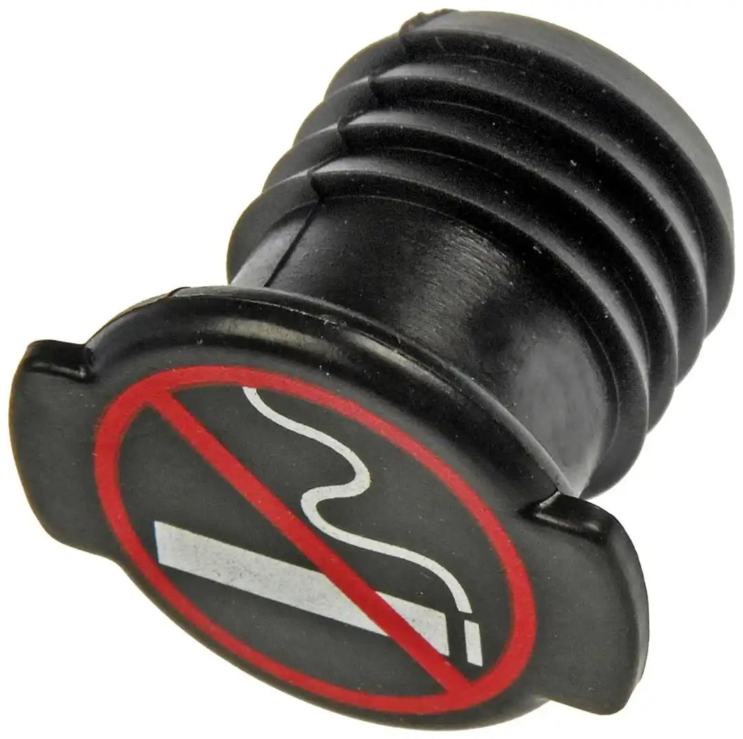 Dorman 56418 Power Port Socket Cap No Smoking Symbol Black Plastic