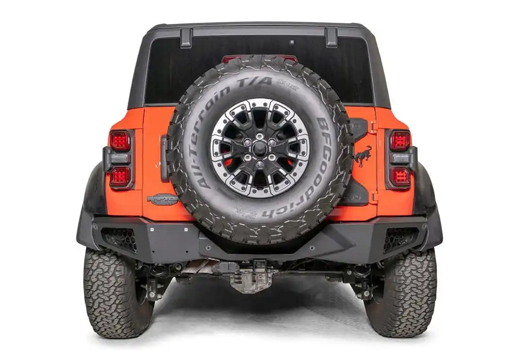 Fab Fours BR22-E5751-1 Bumper Vengeance One Piece Design Direct Fit With Two 3 In
