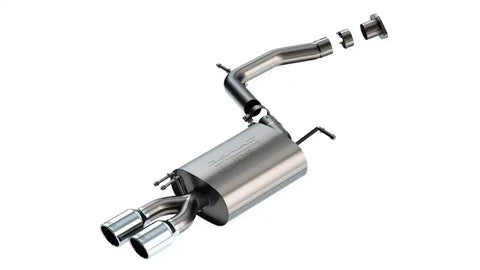 Borla 11980 Exhaust System Kit S-Type Axle Back System T-304 Stainless Steel With 