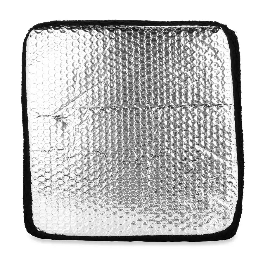 Camco 45196 Roof Vent Insulation For 14 Inch x 14 Inch Vents 2-3/4 Inch Foam With Reflective Backing And Synthetic Fleece Layer Black Single