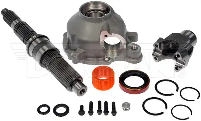 Dorman 600-130 Transfer Case Slip Yoke Eliminator Kit OE Solutions ™ OE Replacement 363 Millimeter Shaft Length Steel With Shaft/ Housing/ Yoke/ Seals/ Hardware
